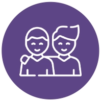 Ícone para a dimensão social